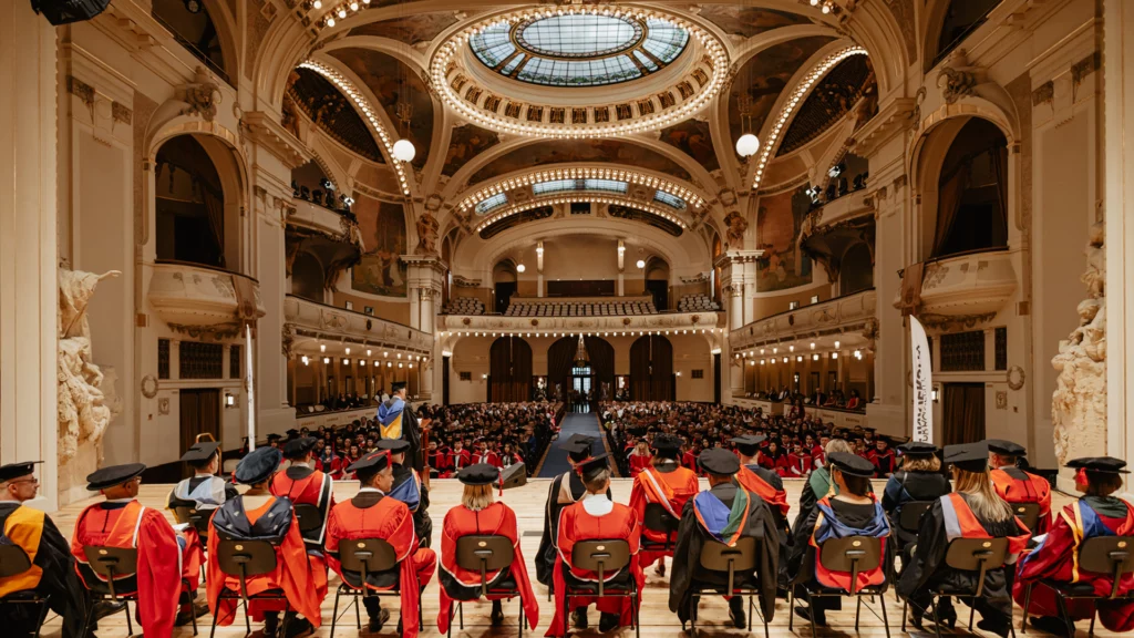 cerimónia de graduação